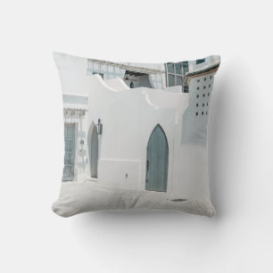 Cojín Decorativo Casa de hormigón blanco