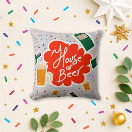 Cojín Decorativo Casa de la Cerveza