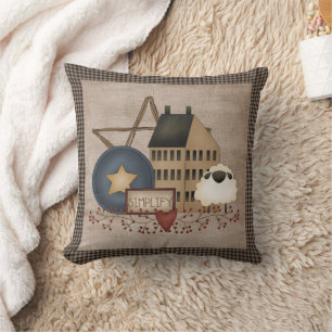 Cojín Decorativo Casa de salero amarilla - Simplificar - País primi