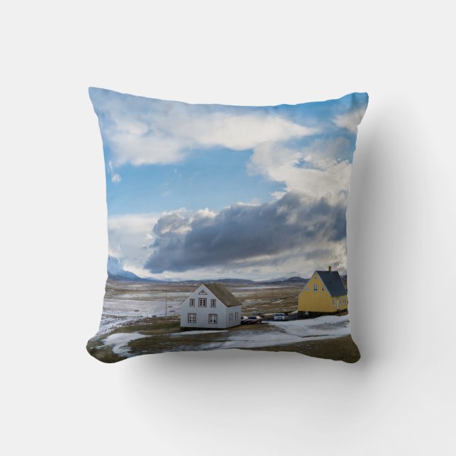 Cojín Decorativo Casas Contemporáneas (Anverso)