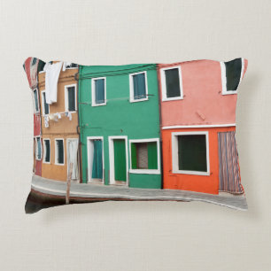 Cojín Decorativo Casas en el frente del mar