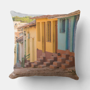 Cojín Decorativo Casas residenciales, Trinidad, Cuba