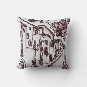 Cojín Decorativo Casas  Saint-Guilhem-Le-Desert, Francia