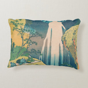 Cojín Decorativo Cascada Amida de Hokusai Japón Cascada