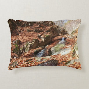 Cojín Decorativo Cascada de Montaña - Naturaleza Salvaje Rumania