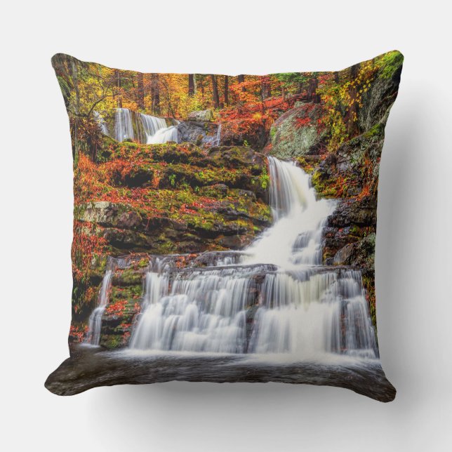 Cojín Decorativo Cascada de otoño (Anverso)