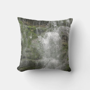 Cojín Decorativo Cascada La Chute en el Parque Nacional Forillon