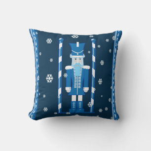 Cojín Decorativo Cascanueces azul