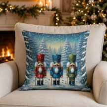 Cascanueces de Navidad Bosque Nevado