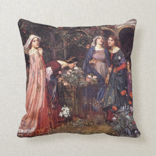 Cojín Decorativo Caserío: El jardín encantado