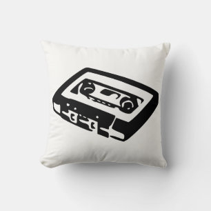 Cojín Decorativo Cassette de audio