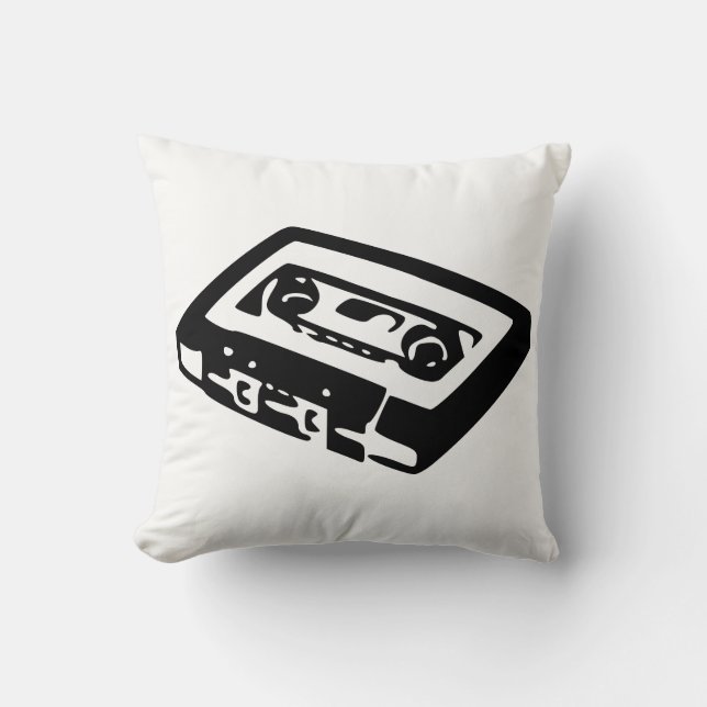 Cojín Decorativo Cassette de audio (Anverso)