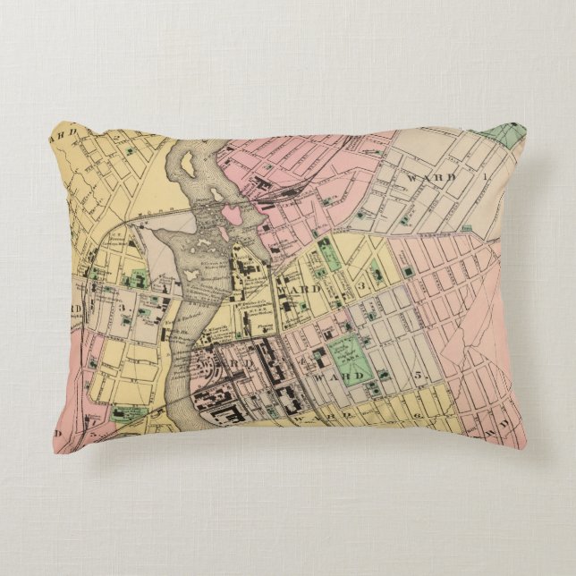 Cojín Decorativo Castaño, Lewiston (Anverso)