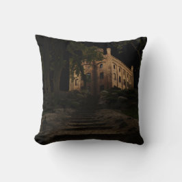 Cojín Decorativo Castillo antiguo en el bosque