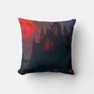 Cojín Decorativo Castillo de la Sangre del Vampiro