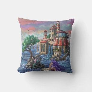 Cojín Decorativo Castillo de Sirena