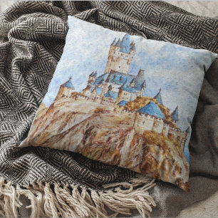 Cojín Decorativo Castillo en el río Rin