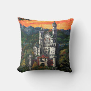 Cojín Decorativo Castillo Schloss Neuschwanstein