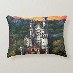 Cojín Decorativo Castillo Schloss Neuschwanstein