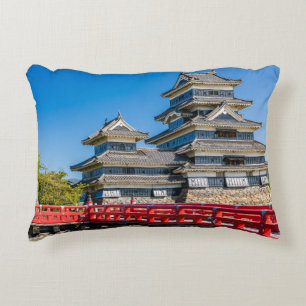Cojín Decorativo Castillo y puente de Matsumoto