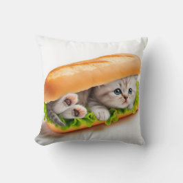 Cojín Decorativo cat in sandwich