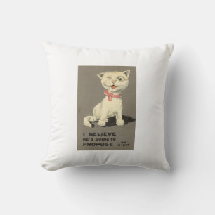 Cojín Decorativo Cat Lover arroja Pillow