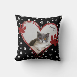 Cojín Decorativo Cat Lover Gift | Mascota Keepsake | Foto Personali