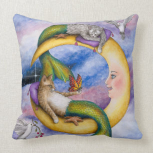 Cojín Decorativo Cat Mermaid 29