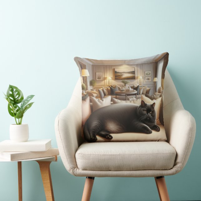 Cojín Decorativo Cat on sofa so comfort (Silla)