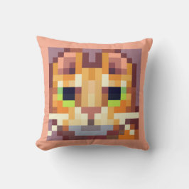 Cojín Decorativo Cat, Pixel Art, pixelart