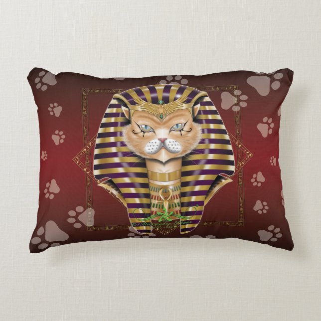 Cojín Decorativo CATankhaMEOW (Anverso)