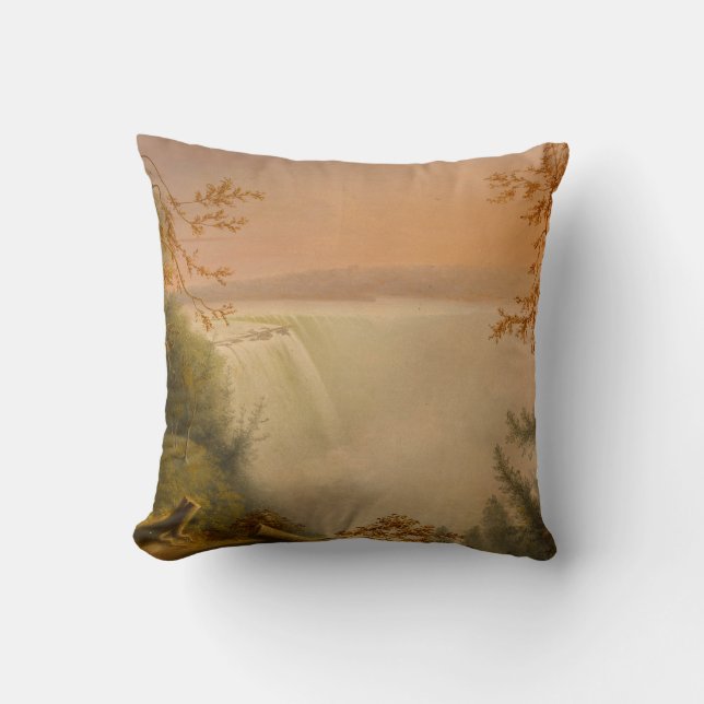 Cojín Decorativo Cataratas del Niágara (Cataratas del Horseshoe) (R (Anverso)