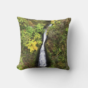 Cojín Decorativo Cataratas Dell de Shepperd, desfiladero del río Co