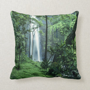 Cojín Decorativo Cataratas Hanakapiai a lo largo de la costa de Na 
