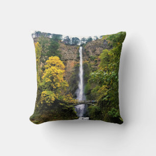 Cojín Decorativo Cataratas Multnomah, desfiladero del río Columbia,