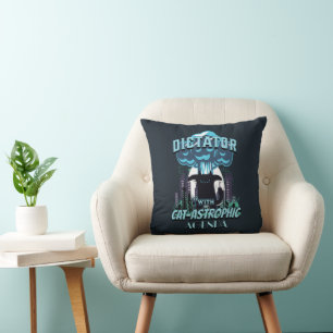 Cojín Decorativo Catastrófico Diseño de Gatos Graciosos