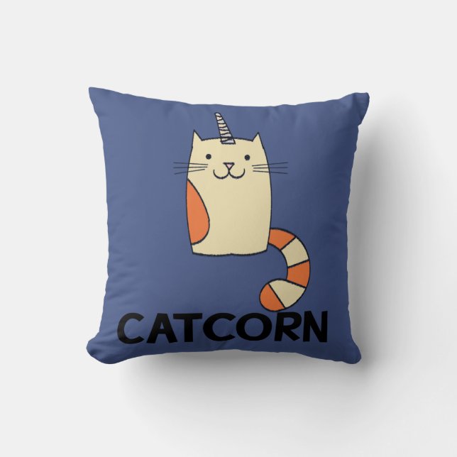 Cojín Decorativo Catcorn (Anverso)
