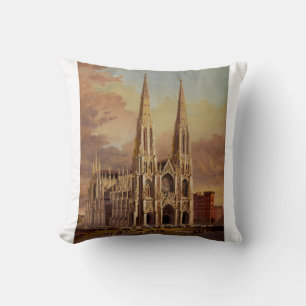 Cojín Decorativo Catedral de San Patricio en Midtown Manhattan
