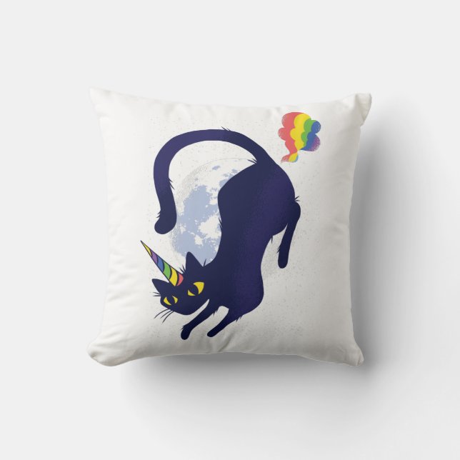 Cojín Decorativo Caticorn (Anverso)