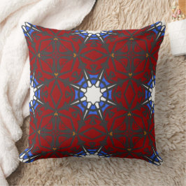 Cojín Decorativo Catorce obras de arte caleidoscopio del volumen cu