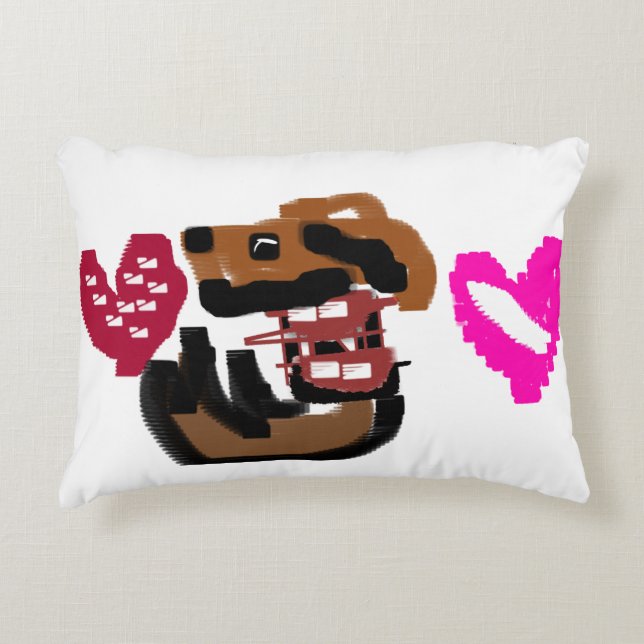 Cojín Decorativo Cavalier King Charles demasiado lindo (Anverso)