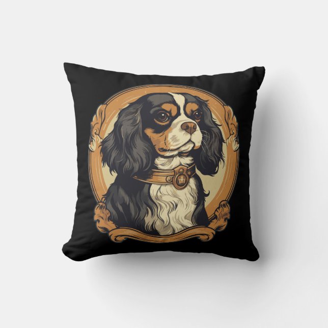 Cojín Decorativo Cavalier King Charles Spaniel (Anverso)