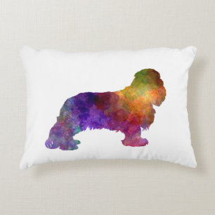 Cojín Decorativo Cavalier King Charles Spaniel in watercolor
