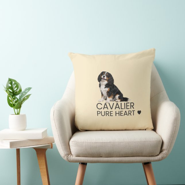 Cojín Decorativo Cavalier – Pure Heart Throw Pillow (Silla)
