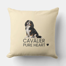 Cojín Decorativo Cavalier – Pure Heart Throw Pillow
