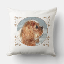 Cavalier Reina Pillow