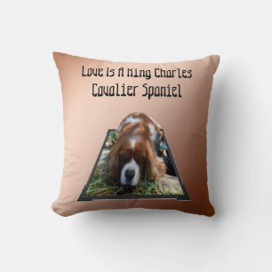 Cojín Decorativo Cavalier Spaniel Popout Art, Cushion