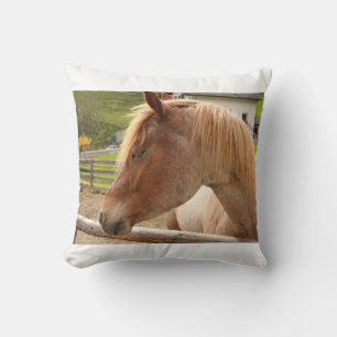 Cojín Decorativo Cavallo dalla criniera dorata Cuscino fotográfic
