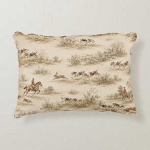 Cojín Decorativo Caza Tradicional con Foxhound
