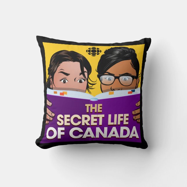 Cojín Decorativo CBC La vida secreta de Canadá (Anverso)